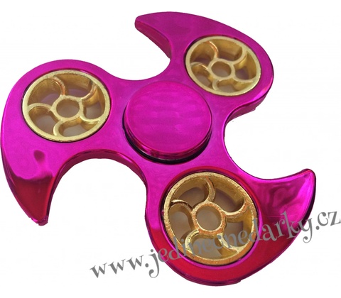 Fidget spinner RŮŽOVÝ