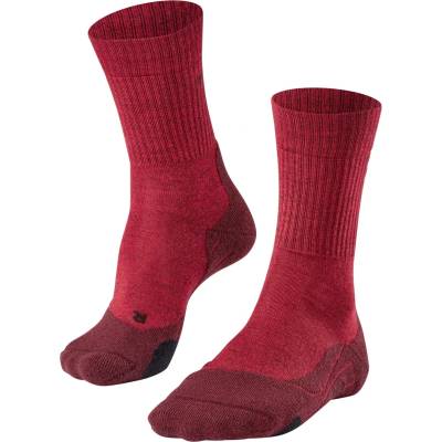 Falke Дамски туристически чорапи Falke Women's TK2 Wool Walking socks - Scarlet - размер 41/42 (EU) (201-0464-0414)