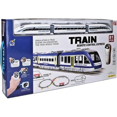 Vlak Pendolino RC s koľajnicami 146x64cm