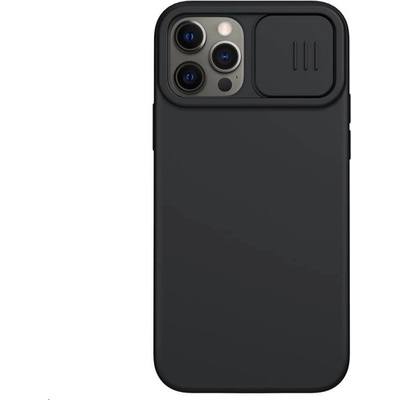 Nillkin Гръб Nillkin CamShield Silky Silicone Case за Apple iPhone 12/12 Pro 6.1 - Черен