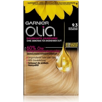 Garnier Olia 9.3 zlatá světlá blond barva na vlasy