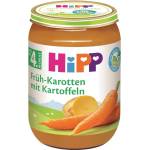 HiPP Био Пюре HiPP Нежни моркови с картофи 190 гр. - 4+ месеца