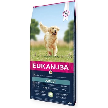 EUKANUBA Eukanuba Храна за кучета, суха, за голяма порода, с агнешко и ориз, 12 kg