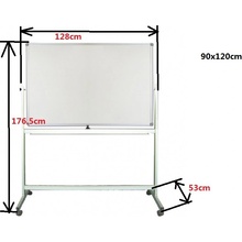 Arta Magnetická oboustranná tabule 120 x 90 cm