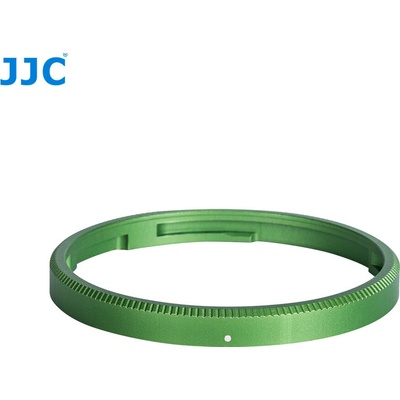 JJC Ozdobný kroužek objektivu pro RICOH GR IIIx zelený