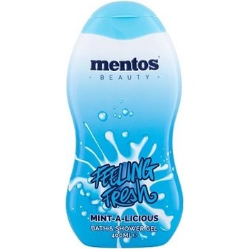 Mentos Mint-a-Licious sprchový gél a pena do kúpeľa 2v1 400 ml