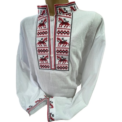 КАРНАВАЛ МЪЖКА РИЗА С БРОДЕРИЯ - Модел 17 (787720242104)