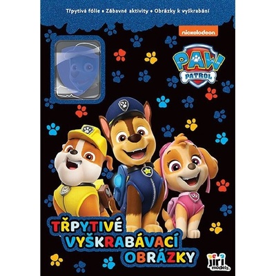 Třpytivé vyškrabávací obrázky Tlapková patrola – Zboží Mobilmania
