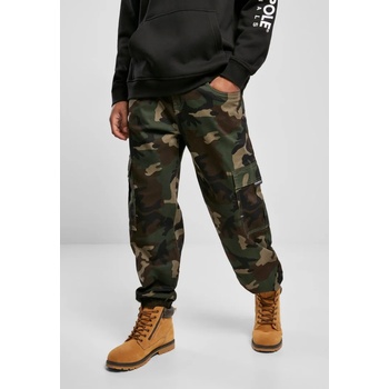 SOUTHPOLE Мъжки карго панталон в камуфлаж Southpole Camo Cargo Pants wood camo UB-SP045-00396 - Черен, размер 28