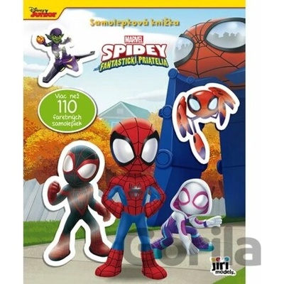Jiri Models SK samolepková knižka spidey