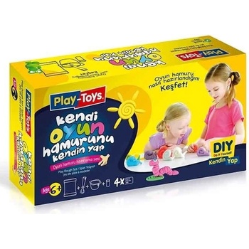 Image 1 of Play-Toys Playtoys Комплект - Направи си сам пластилин (50201)