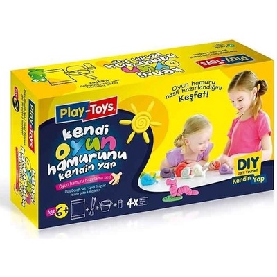 Play-Toys Playtoys Комплект - Направи си сам пластилин (50201)