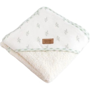 Bonjourbebe Бебешка хавлия Bonjourbebe - 100 x 100 cm, Spring Cottage (18SC50045) - baby