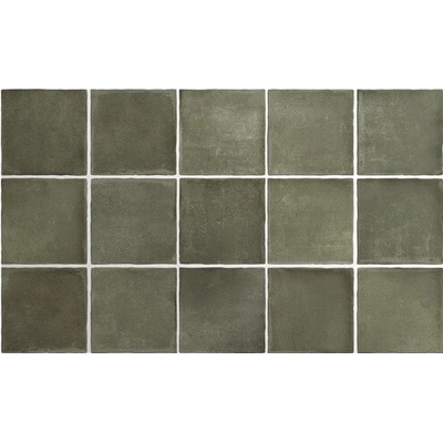 Equipe Argile ARGILE10KH 10 x 10 cm khaki mat 0,6 m²