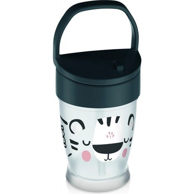 LOVI můj hrníček se slámkou Salt &Pepper Junior 35/356 250 ml
