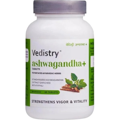 Charak Ashwagandha+ Tablets | Vedistry Series [60 Таблетки]
