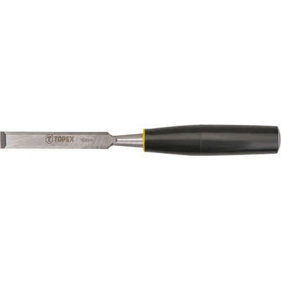Topex Dláto ploché, 15 mm, plastová rúčka 09A115