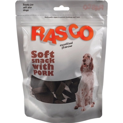 Rasco dog pochúťka mäkký pamlsok s bravčovým 3,5 cm 450 g