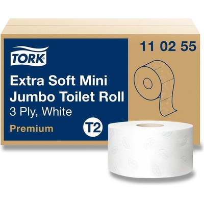 Tork Premium Mini Jumbo toaletní papír 3-vrstvý 12 ks