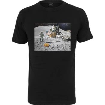 Urban Classics Мъжка тениска в черен цвят Mister Tee Pizza Moon Landing Tee black UB-MT1632-00007 - Черен, размер XXL