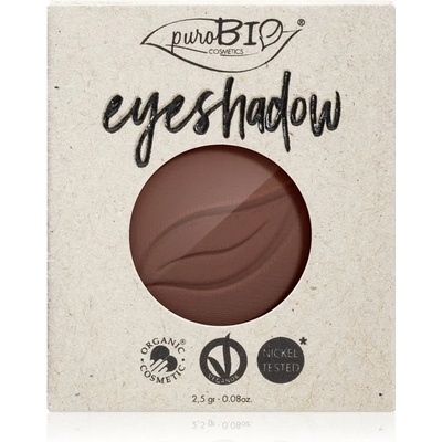 puroBIO cosmetics Compact Eyeshadows сенки за очи пълнител цвят 03 Brown 2, 5 гр