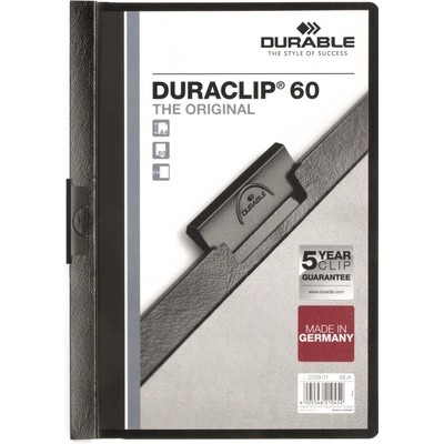 Durable Duraclip 60 A4 dosky s klipom čierne