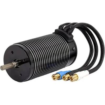 Traxxas Мотор безчетков Traxxas Motor, 2000Kv 77mm, brushless (with 6.5mm gold-plated connectors & high-efficiency heatsink) TRX3483 (TRX3483)