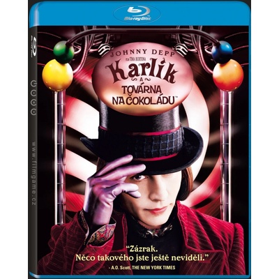 Tim Burton - Charlie a továreň na čokoládu (Blu-ray)
