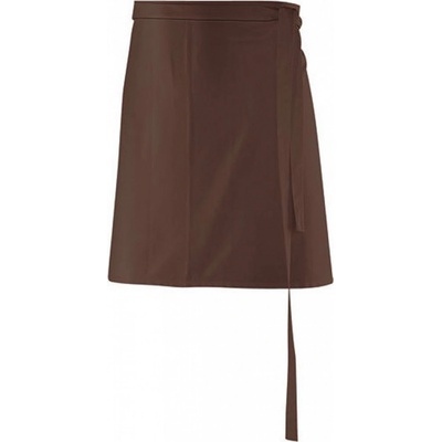 Exner Zástěra s látkovým pásem po celé délce 80x45cm 220 g/m toffee EX100