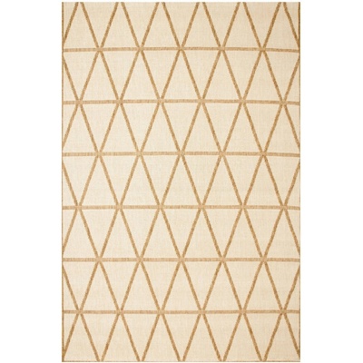 Najkoberce Natura PT 1994/10 Romby trojuholníky béž