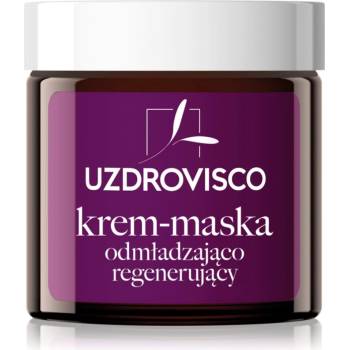 UZDROVISCO Black Tulip Intense Rejuvenating And Regenerating Cream-Mask регенериращ крем за лице против бръчки с масло от баобаб 50ml