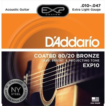 D'Addario EXP10 Струни за акустична китара (EXP10)