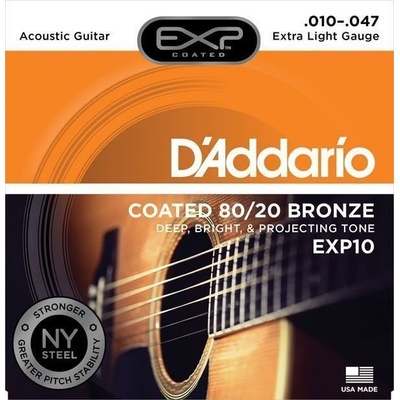 D'Addario EXP10 Струни за акустична китара (EXP10)
