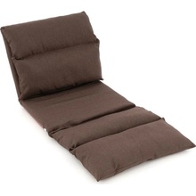 Divero Relax Lounger hnědá