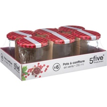 5five zavařovací sklenice 6ks 280 ml
