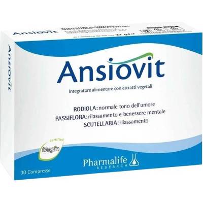 Pharmalife Research Ansiovit, 30 таблетки, Pharmalife Research (472769 (7119NA) PL)
