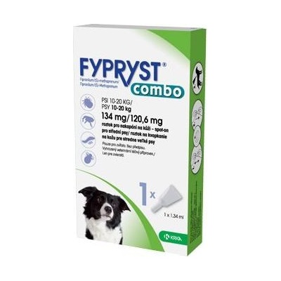 Fypryst Combo Spot-on Dog M 10-20 kg 1 x 1,34 ml