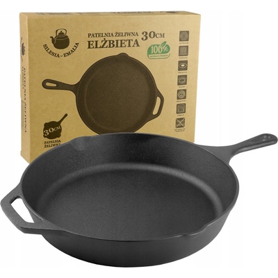 Silesia Panvica Smalt ALŽBETA 30 cm liatinová