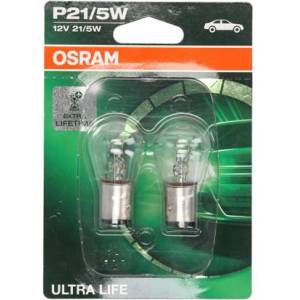 OSRAM Крушка osram p21/5w, 12v, 5/21w, 2 броя - Maslatabg - 6,65 лв