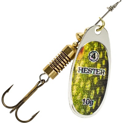 Hester Fishing Rotační třpytka vel.3 6g Pike