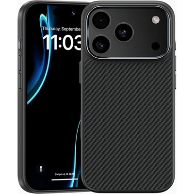 Benks Magnetic Armor Pro Kevlar Metal Frame 600D (A070) pre iPhone 17 Pro Max čierny