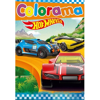 Image 1 of Boek Specials Nederland bv КНИЖКА ЗА ОЦВЕТЯВАНЕ hot wheels 48 СТР. 2 ВИДА