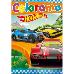 Boek Specials Nederland bv КНИЖКА ЗА ОЦВЕТЯВАНЕ hot wheels 48 СТР. 2 ВИДА