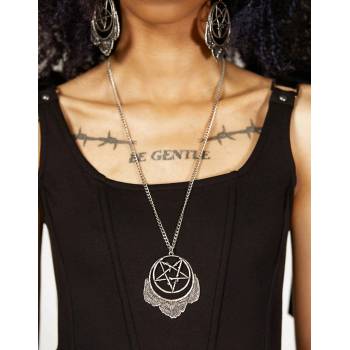 Image 1 of KILLSTAR чокър KILLSTAR - Mushroom Ritual- Сребро - KSRA009108