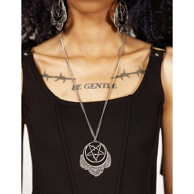 KILLSTAR чокър KILLSTAR - Mushroom Ritual- Сребро - KSRA009108