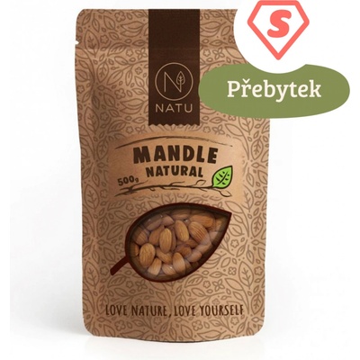 Natu Mandle natural 500 g