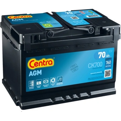 Centra Start Stop AGM 12V 70Ah 760A CK700