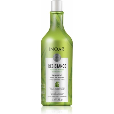 INOAR Résistance Bambu šampón pre lámavé a namáhané vlasy 1000 ml