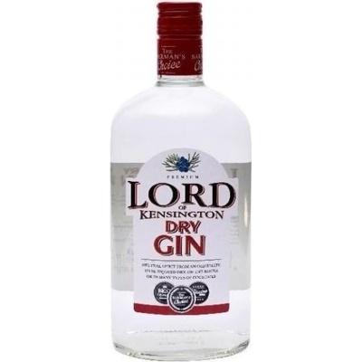 Kensington GIN Lord Of 37,5% 1 l (holá láhev)