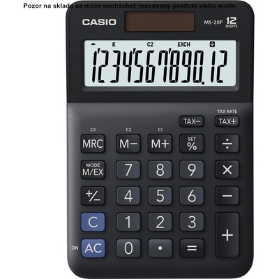 CASIO MS 20 F Kalkulačka